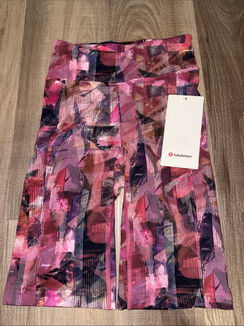 lululemon athletica Pink Purple Multicolor Athletic Shorts